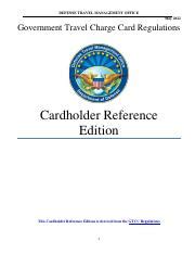 cardholder reference gtcc requirements